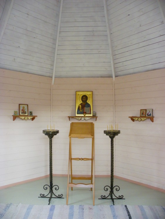 Часовня Марии Магдалины, Матеево (Волховский район, Ленинградская область). интерьер и убранство