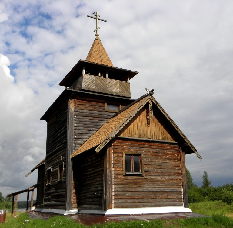 Церковь Сергия Радонежского, Анненское, урочище (Кировский район, Ленинградская область). фасады