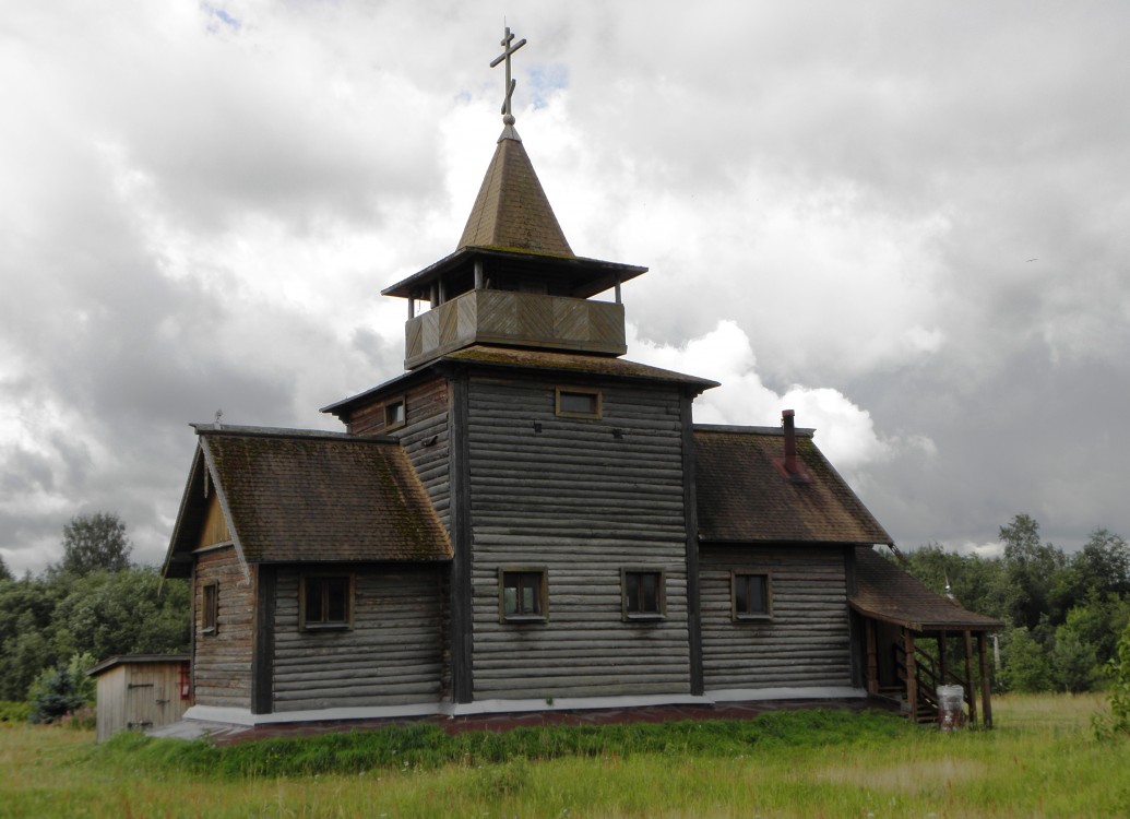 Церковь Сергия Радонежского, Анненское, урочище (Кировский район, Ленинградская область). фасады