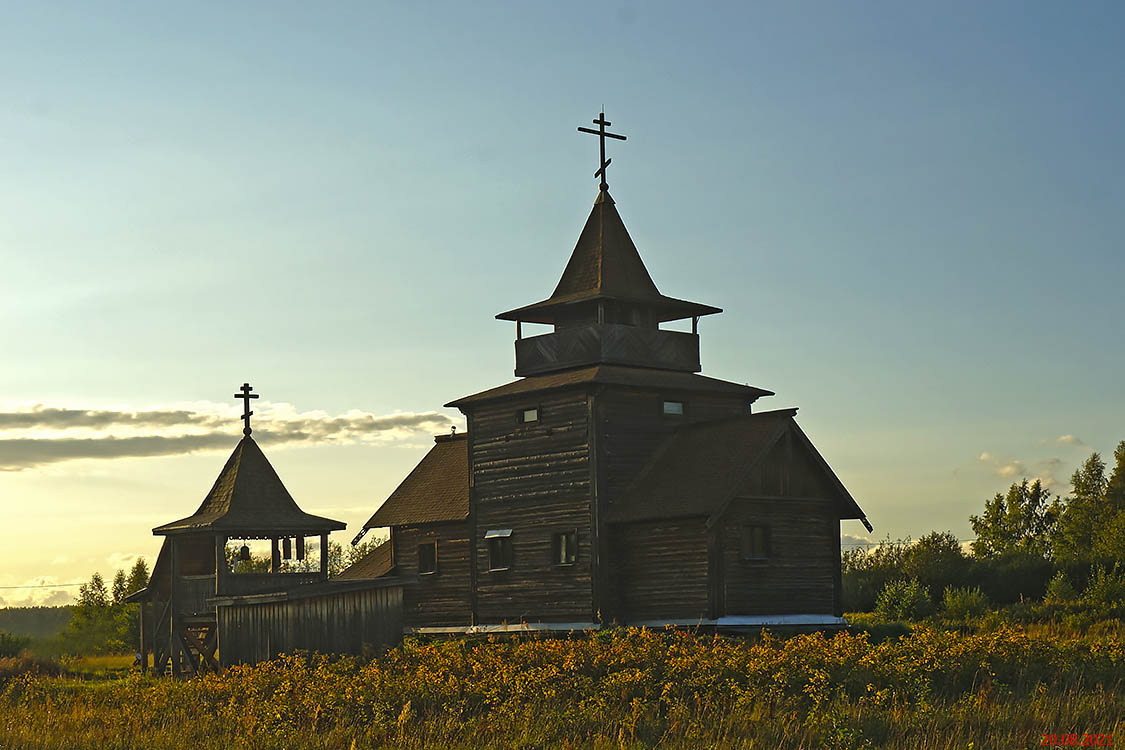 Церковь Сергия Радонежского, Анненское, урочище (Кировский район, Ленинградская область). фасады