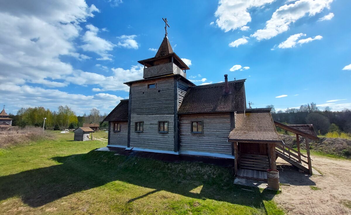 Церковь Сергия Радонежского, Анненское, урочище (Кировский район, Ленинградская область). фасады