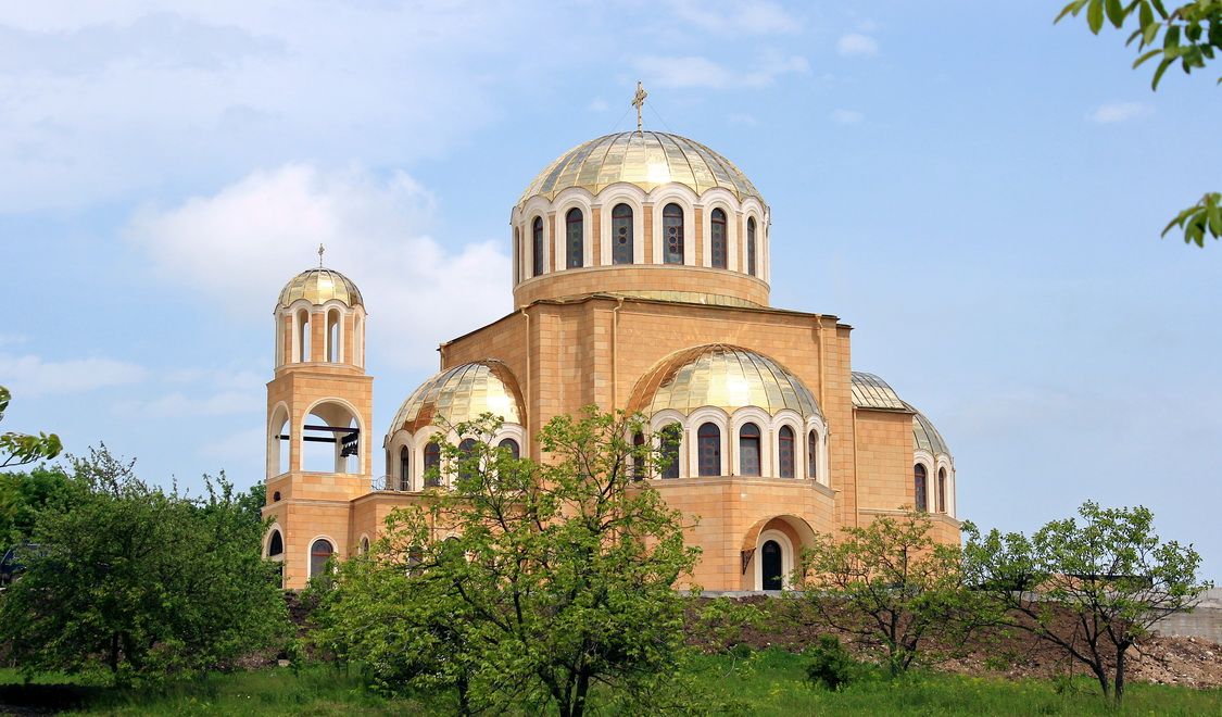 Церковь Троицы Живоначальной в Северном, Ессентуки (Ессентуки, город, Ставропольский край). фасады