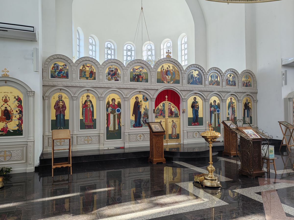 интерьер и убранство. Церковь Троицы Живоначальной в Северном, Ессентуки (Ессентуки, город, Ставропольский край)