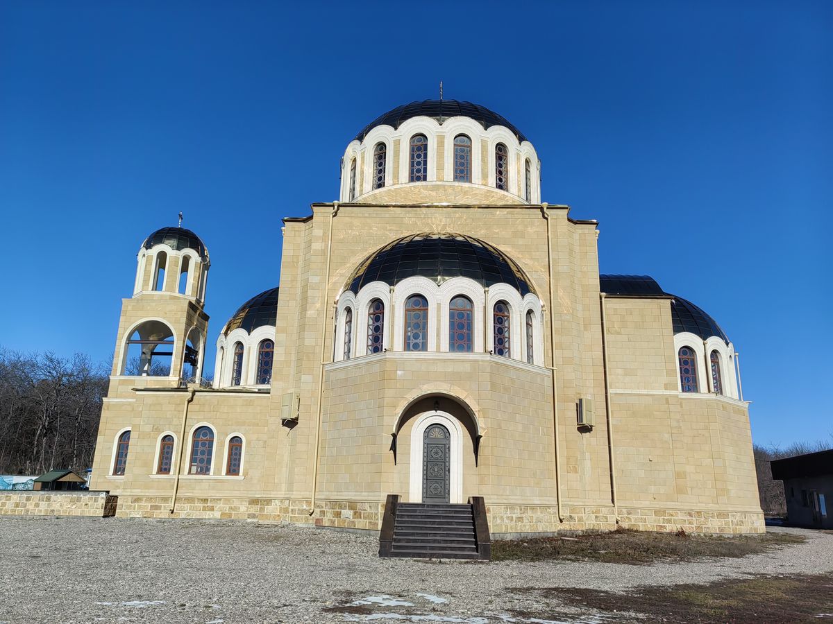 фасады. Церковь Троицы Живоначальной в Северном, Ессентуки (Ессентуки, город, Ставропольский край)