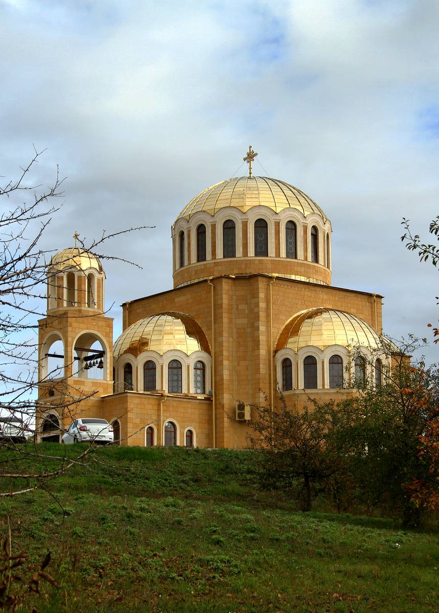 фасады. Церковь Троицы Живоначальной в Северном, Ессентуки (Ессентуки, город, Ставропольский край)