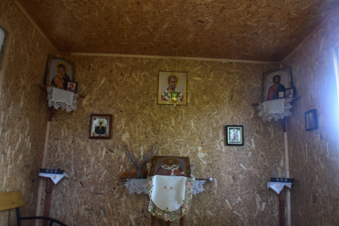 Часовня Николая Чудотворца, Уруга (Сухиничский район, Калужская область). интерьер и убранство