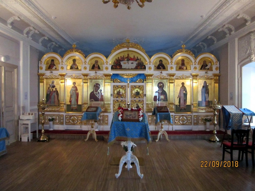 Церковь Серафима Вырицкого, Центральный район (Санкт-Петербург, г. Санкт-Петербург). интерьер и убранство, Внутреннее убранство церкви св. прп. Серафима Вырицкого.