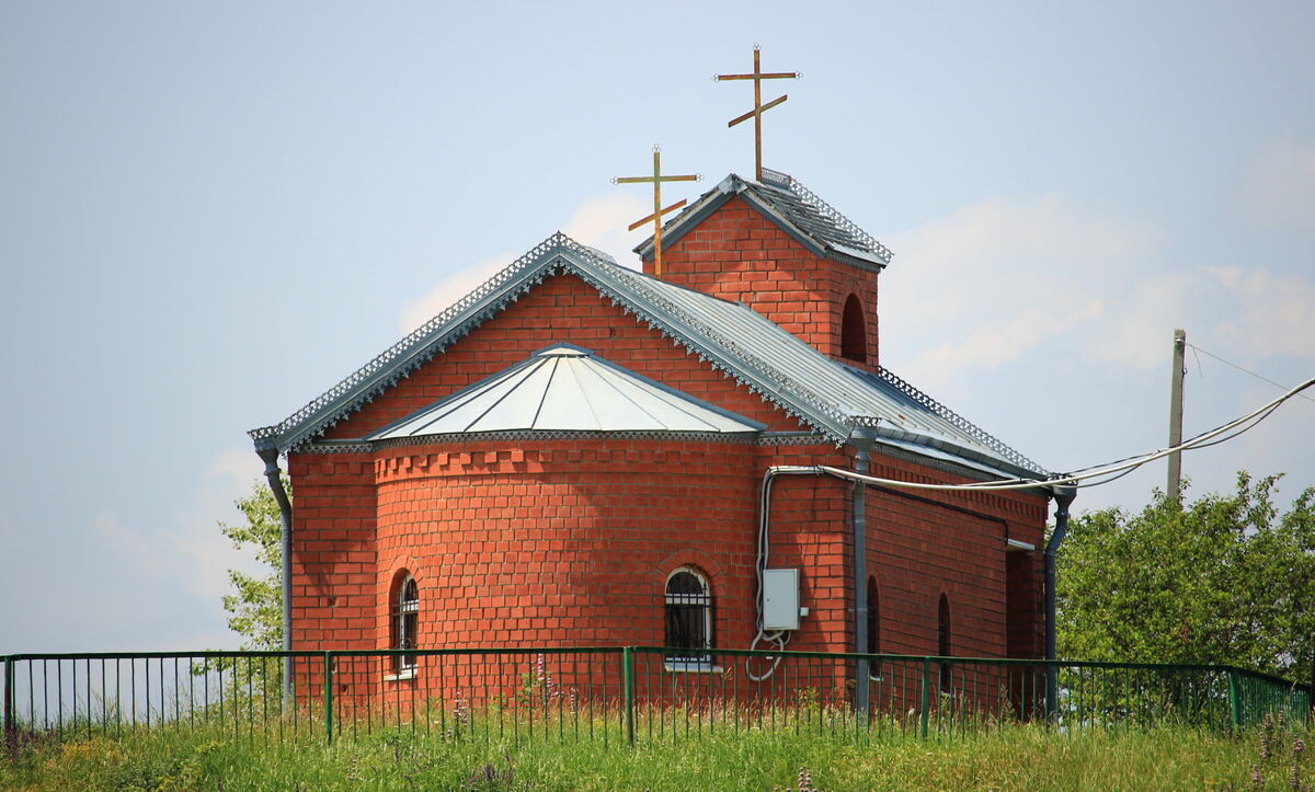Часовня Петра и Павла, Ессентукская (Предгорный район, Ставропольский край). общий вид в ландшафте