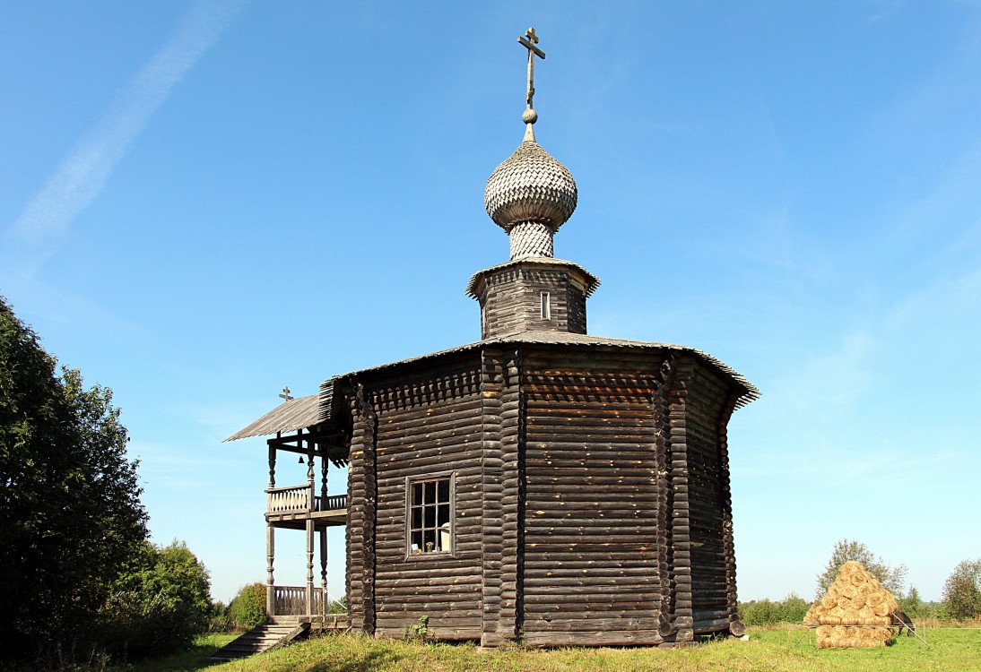 Часовня Троицы Живоначальной, Рубчевская (Устьянский район, Архангельская область). фасады