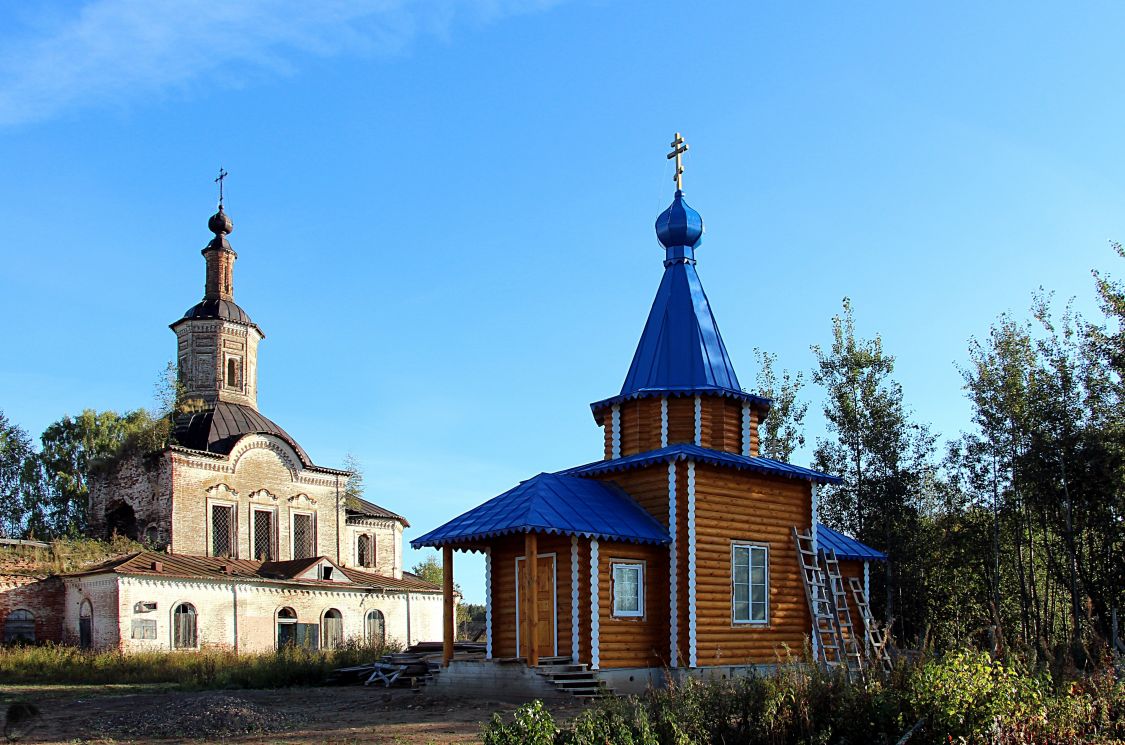 Первомайское. Церковь Рождества Пресвятой Богородицы (новая). фасады