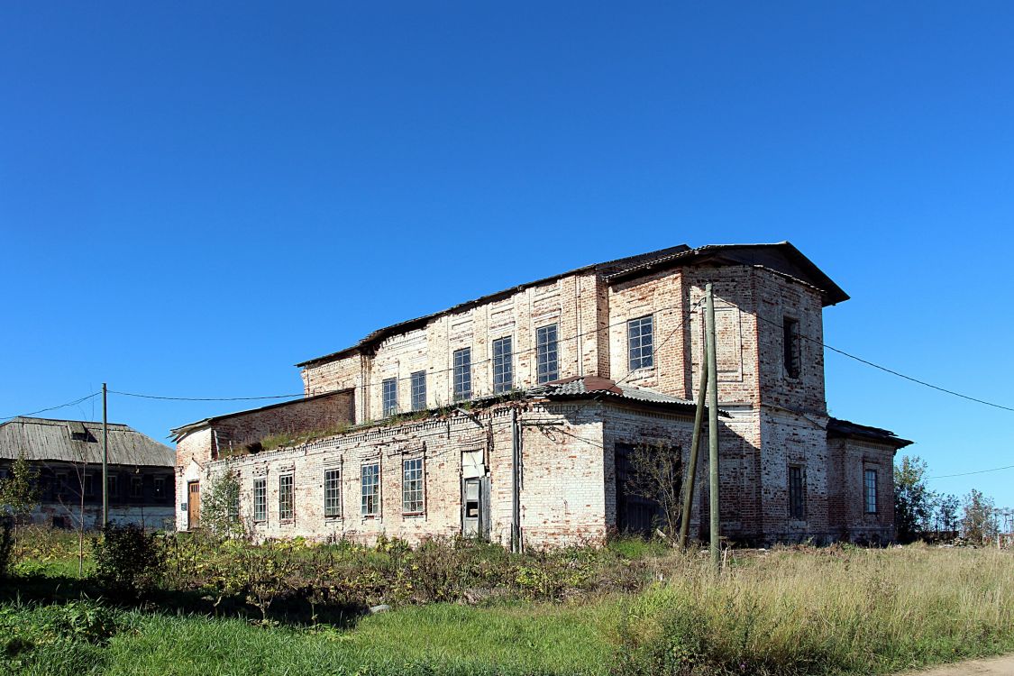 Церковь Воскресения Христова, Мосеево (Тотемский район, Вологодская область). фасады