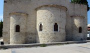 Церковь Богородицы, Алтарная часть снаружи<br>, Алачати, Измир, Турция