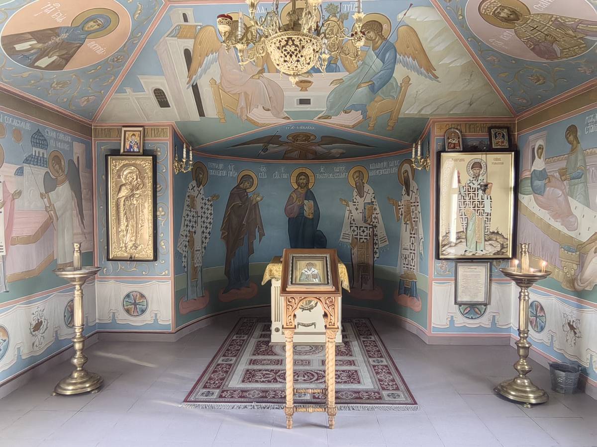 интерьер и убранство. Часовня Спиридона Тримифунтского, Ессентукская (Предгорный район, Ставропольский край)