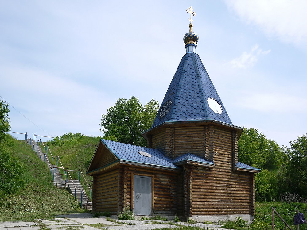 Далматовский Успенский мужской монастырь. Часовня-купель Далмата Исетского, Далматово (Далматовский район, Курганская область). фасады