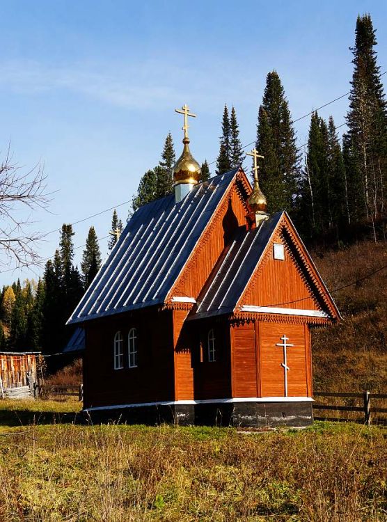 Церковь Новомучеников и исповедников Церкви Русской, Петухов Лог (Таштагольский район, Кемеровская область). фасады