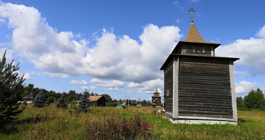 Церковь Симона Охтинского и Андрея Уфимского, Анненское, урочище (Кировский район, Ленинградская область). фасады