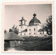 Церковь Троицы Живоначальной, Фото 1941 г. с аукциона e-bay.de<br>, Дубровы, Новоржевский район, Псковская область
