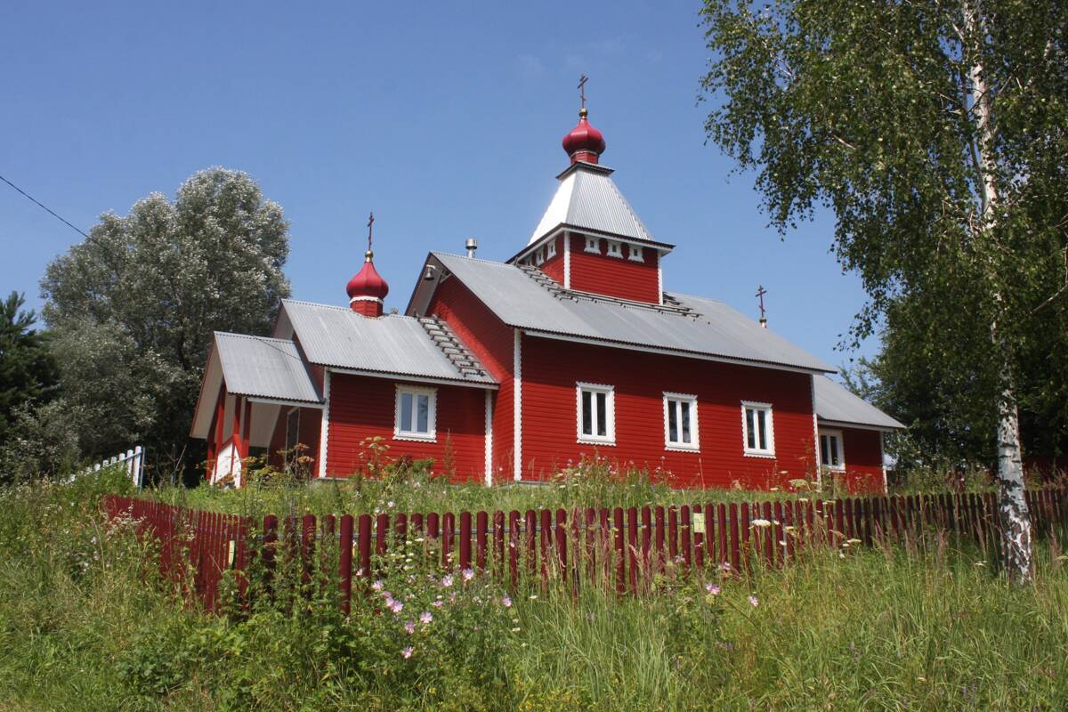 Церковь Димитрия Солунского, Булатово (Козельский район, Калужская область). фасады