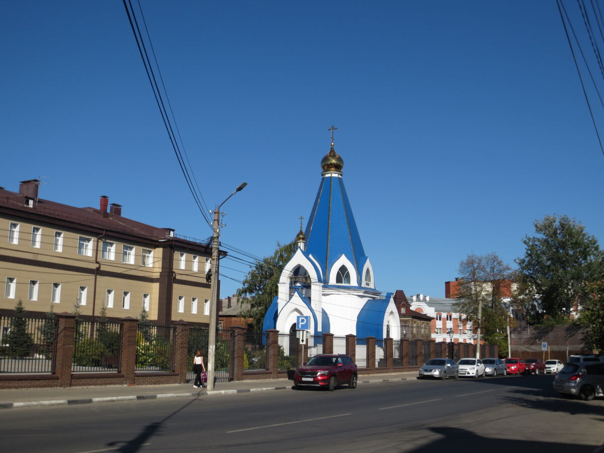 Церковь Георгия Победоносца при РВВДКУ, Рязань (Рязань, город, Рязанская область). фасады