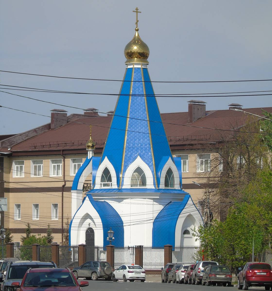 фасады. Церковь Георгия Победоносца при РВВДКУ, Рязань (Рязань, город, Рязанская область)