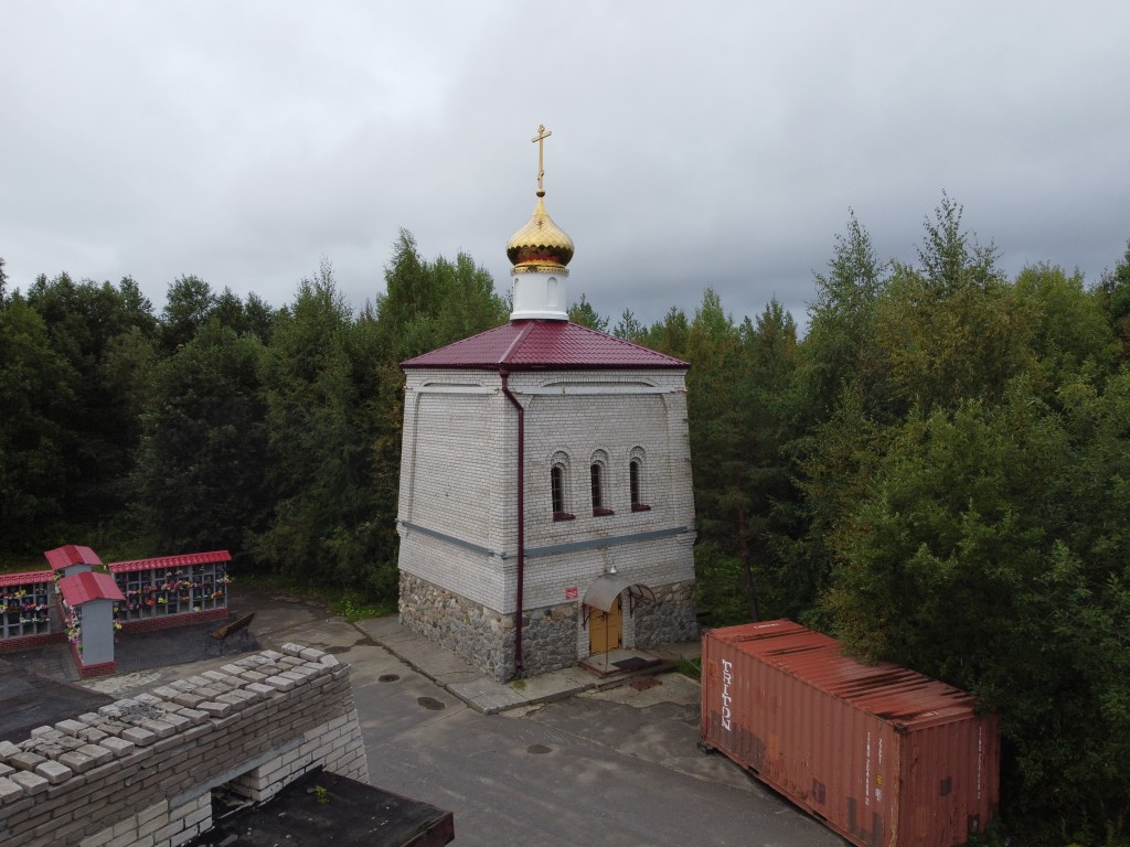 Часовня Георгия Победоносца на Мироновой горе, Северодвинск (Северодвинск, город, Архангельская область). фасады