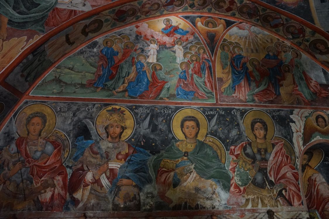 Церковь Успения Иоанна Рыльского, Рилски-Манастир (Кюстендилская область, Болгария). интерьер и убранство