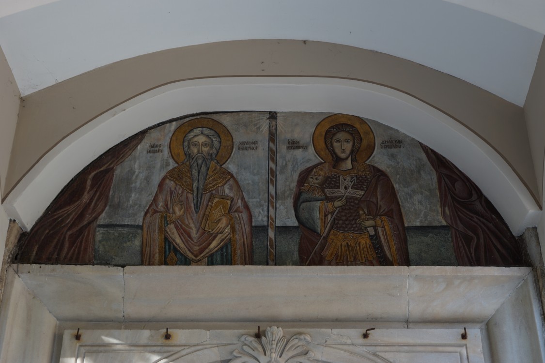 Церковь Димитрия Солунского, Пловдив (Пловдивская область, Болгария). архитектурные детали, Изображение над южным порталом