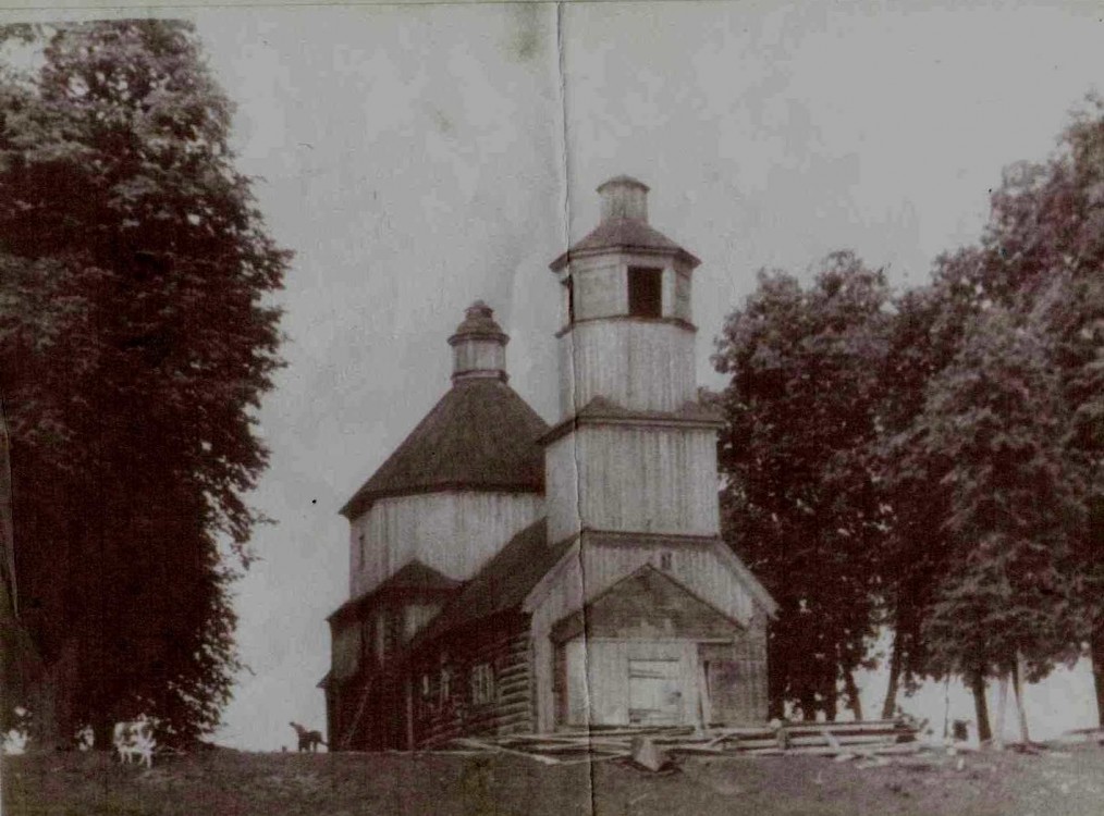 Малые Щербиничи. Церковь Николая Чудотворца. архивная фотография