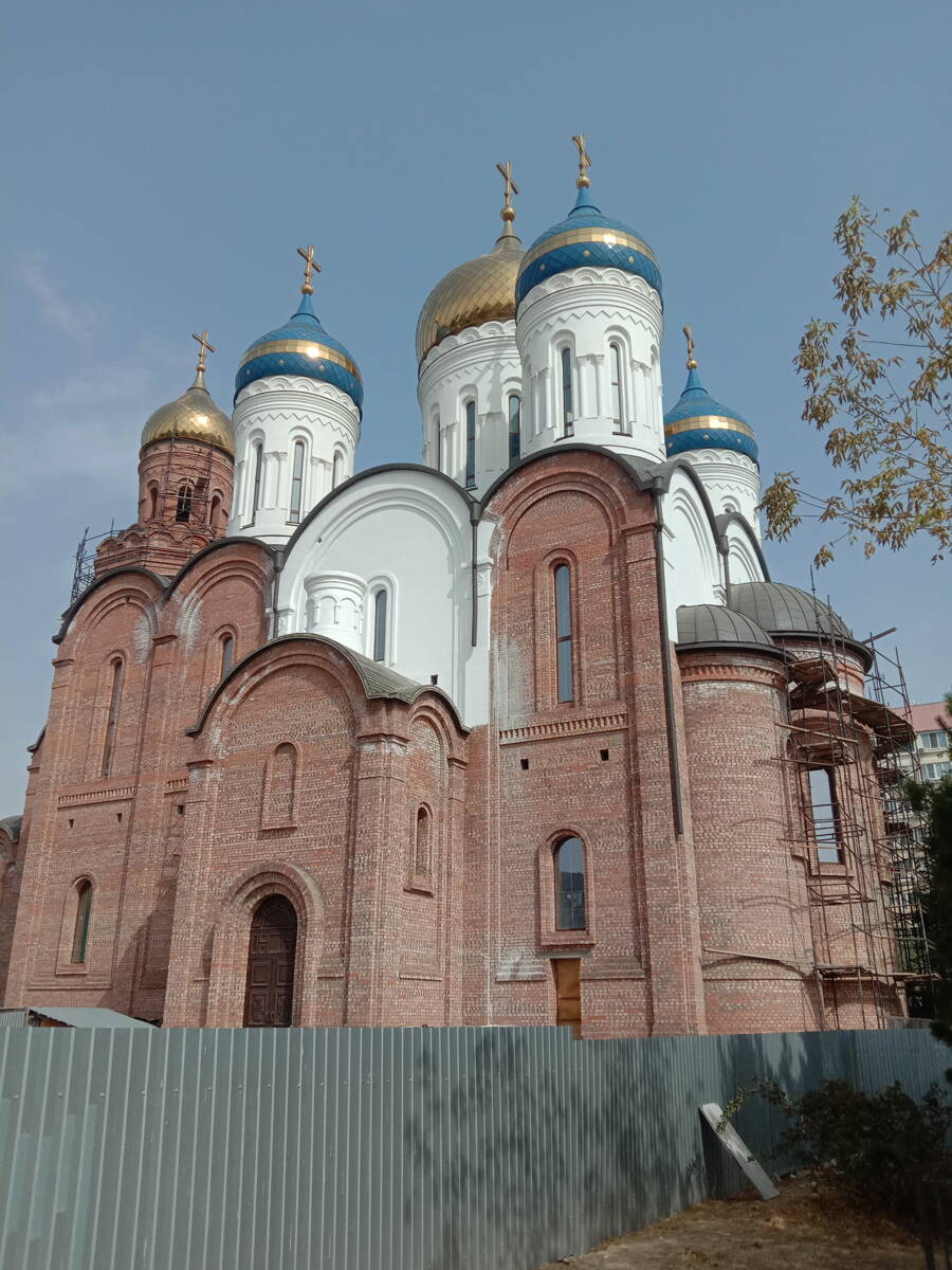 Собор Кирилла и Мефодия (строящийся), Элиста (Элиста, город, Республика Калмыкия). фасады