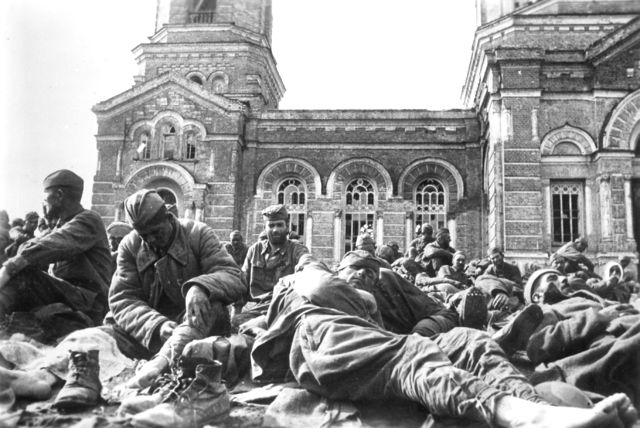 Артёмовка. Собор Успения Пресвятой Богородицы. архивная фотография, Фото 1941 г. с аукциона e-bay.de