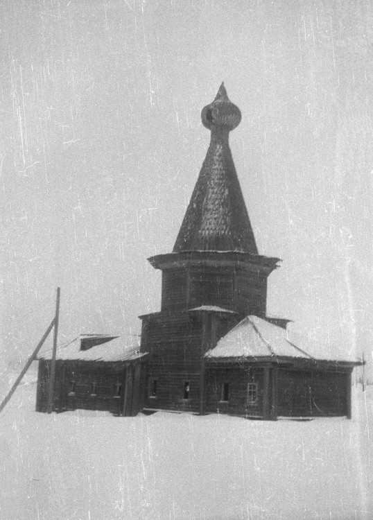 Кальи. Церковь Николая Чудотворца. фасады, Никольская церковь. Из личного архива