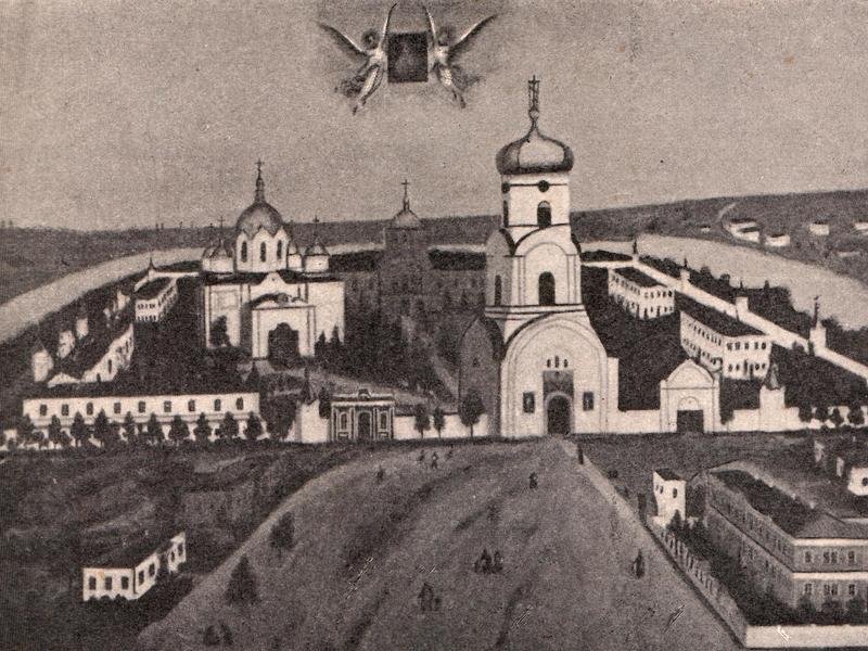 Димитриевский Ряснянский мужской монастырь, Рясное (Сумской район, Украина, Сумская область). архивная фотография