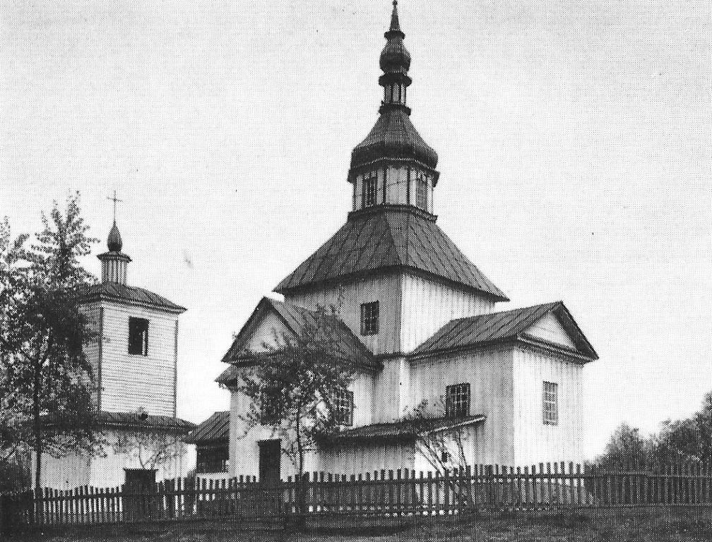 Пироговка. Церковь Покрова Пресвятой Богородицы. архивная фотография