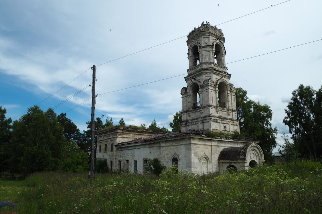 Церковь Михаила Архангела, Мосино (Октябрьский район, Пермский край). фасады