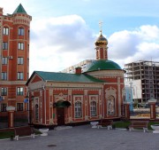 Часовня Александра Невского, Часовня св. А. Невского. Вид с паперти<br>, Йошкар-Ола, Йошкар-Ола, город, Республика Марий Эл