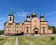 Церковь Петра и Павла (новая), Вид с юга<br>, Шушенское, Шушенский район, Красноярский край