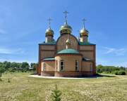 Церковь Петра и Павла (новая), Вид с востока<br>, Шушенское, Шушенский район, Красноярский край