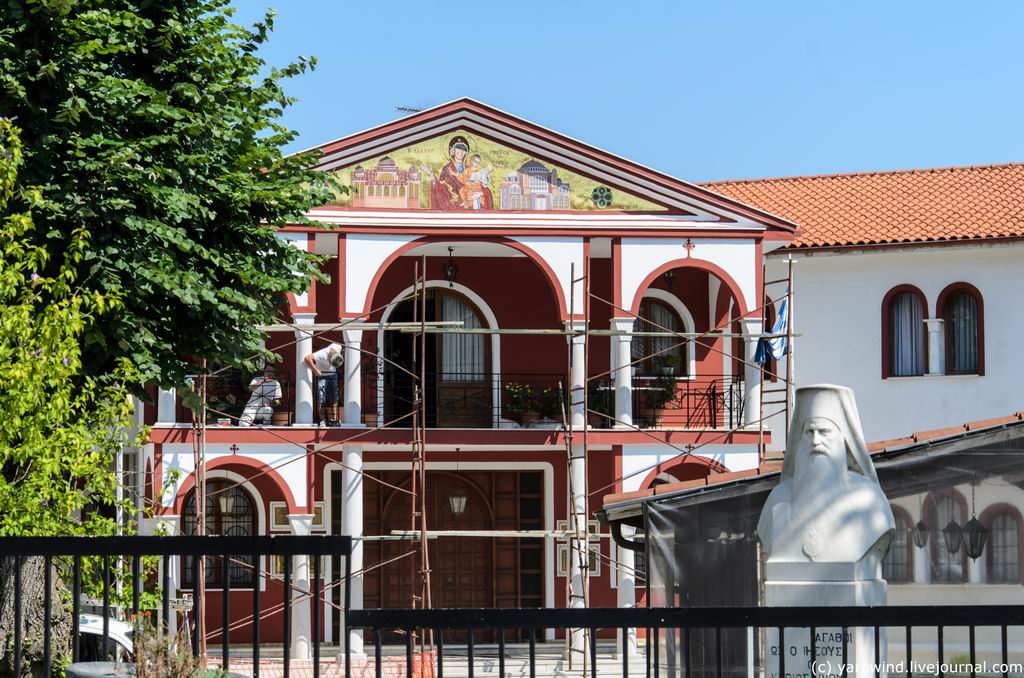 Церковь Стефана архидиакона, Арнея (Центральная Македония, Греция). фасады