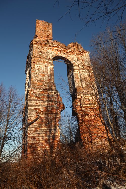 Исаково, урочище. Церковь Николая Чудотворца. фасады