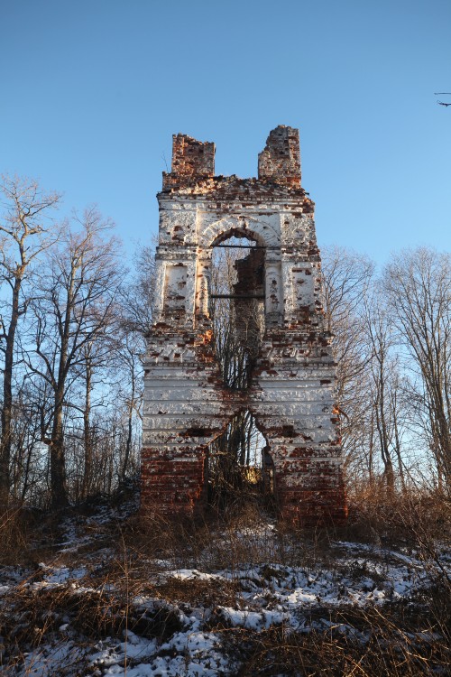 Исаково, урочище. Церковь Николая Чудотворца. фасады