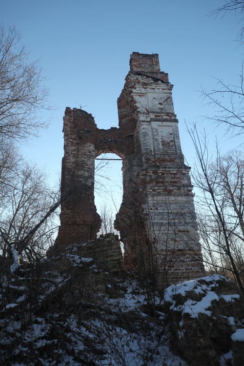 Исаково, урочище. Церковь Николая Чудотворца. фасады