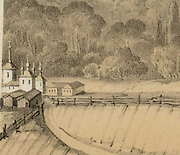 Исаково, урочище. Николая Чудотворца, церковь