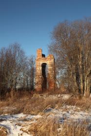 Исаково, урочище. Церковь Николая Чудотворца