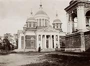 Церковь Богоявления Господня, Богоявленская церковь, построенная по проекту М. П. Коринфского в 1816 г. Фото 1890-1900 гг. С сайта: pastvu.com, Павлово, Павловский район, Нижегородская область