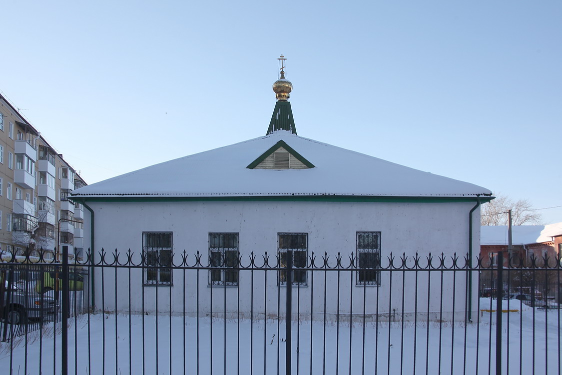 Курган. Церковь Троицы Живоначальной в посёлке Энергетиков. фасады