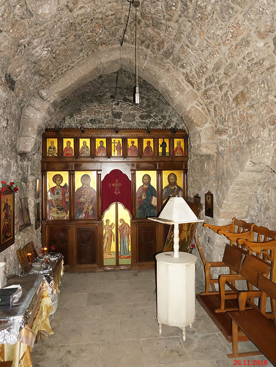 Церковь Георгия Победоносца, Лиопетри (Фамагуста, Кипр). интерьер и убранство