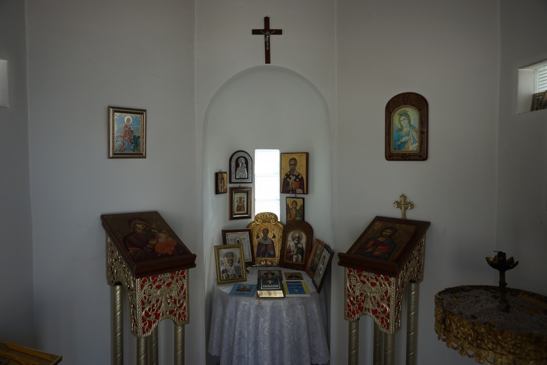 Часовня Николая Чудотворца, Поморие (Бургасская область, Болгария). интерьер и убранство