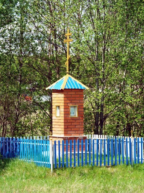 Часовенный столб, Малая Сосновка (Волжский район и г. Волжск, Республика Марий Эл). фасады