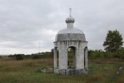 Неизвестная часовня-памятник, Вид с востока<br>, Чертово, Целинный район, Курганская область