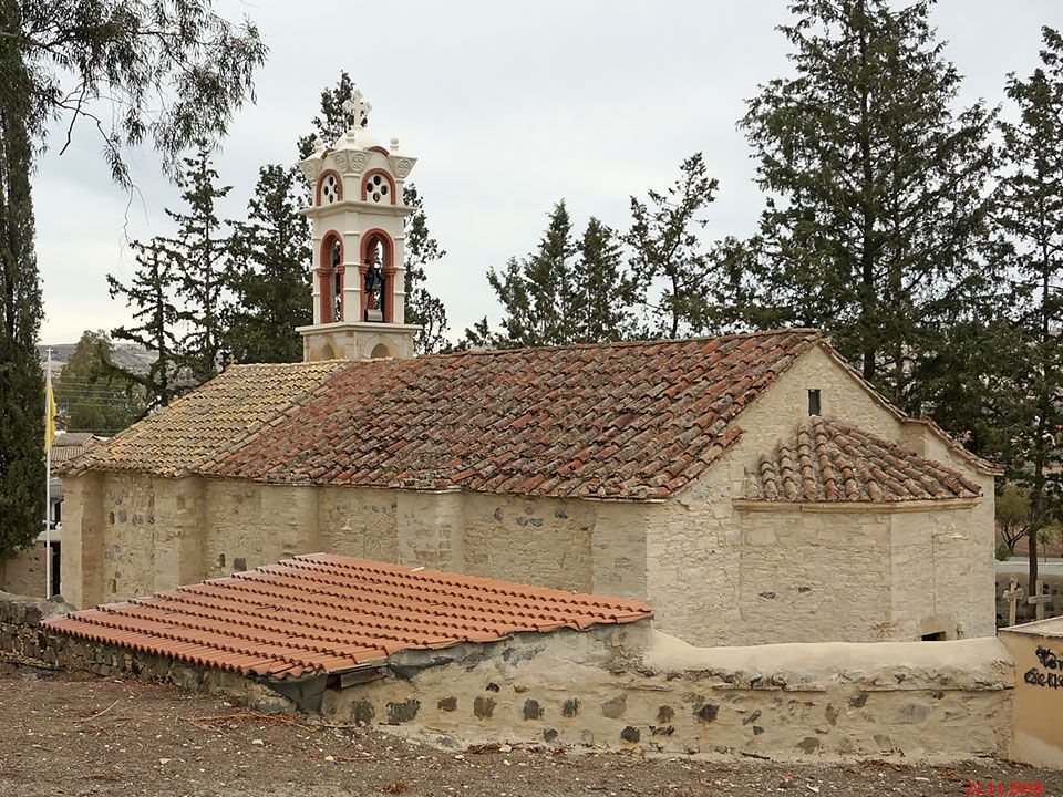Аналиондас. Церковь Маргариты Антиохийской (старая). фасады